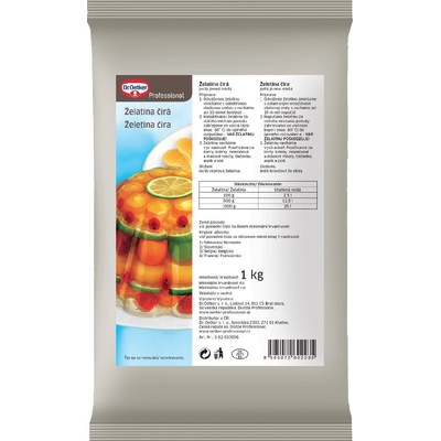 Dr. Oetker Želatina čirá 1 kg