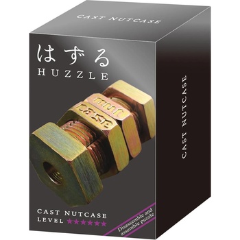 Hanayama Метален логически пъзел Hanayama - Cast Puzzle Nutcase Huzzle (515114)