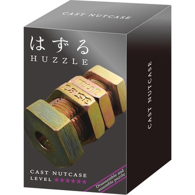 Hanayama Метален логически пъзел Hanayama - Cast Puzzle Nutcase Huzzle (515114)