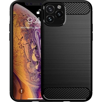 Image 1 of IPhone Anti Shock гръб Carbon за Iphone 12/12 Pro (2020), Черен (3412)