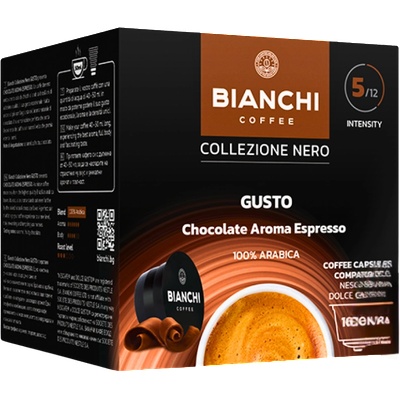 Bianchi Кафе капсули Bianchi Chocolate Aroma Espresso Dolce Gusto, 16бр