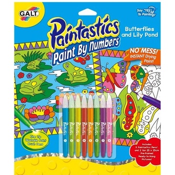 Image 1 of Galt Toys Galt -Рисувай по номера Пеперуди и Жабки