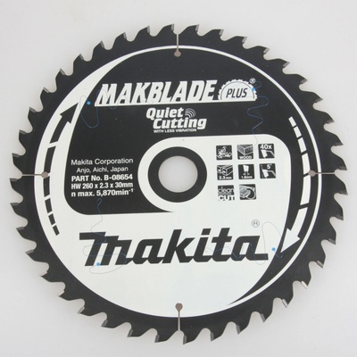 Makita pilový kotouč na dřevo B-08654 MAKBLADE Plus, 260x30mm, 40 zubů