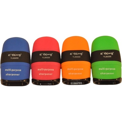 Острилка двойна с гума yl90059