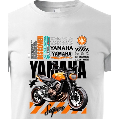 Dětské triko Yamaha Bílá Canvas tričko Bezvatriko.cz 2371