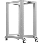 Lanberg Отворен шкаф Lanberg 19"" 22U 600x1000, сив (or01-6022-s)
