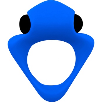 Image 1 of Woomy Tribe Bullet Cockring Blue