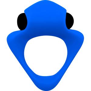 Woomy Tribe Bullet Cockring Blue