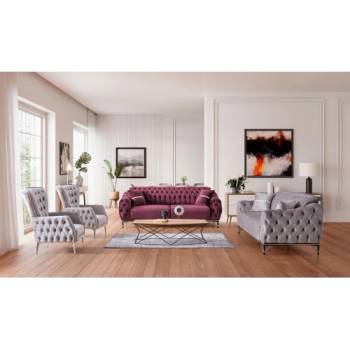 Image 1 of Мебелна фабрика НОВ ДОМ - гр. Ямбол Холова гарнитура Монпелие (5546181)