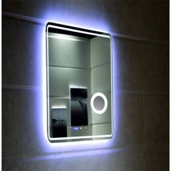 Image 1 of Inter Ceramic Огледало за баня с вградено LED осветление Amira, 60x80, с нагревател