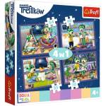 Trefl - Puzzle 4v1 Treflíci - 1 - 39 piese