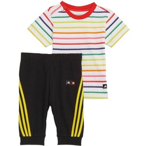 Adidas x Classic Lego Tee And 3/4 Pants Set White/Multi - magazinko