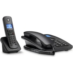 Motorola C4201 COMBO черен телефон E10E09K19B1GSG03 (E10E09K19B1GSG03) Телефонни апарати