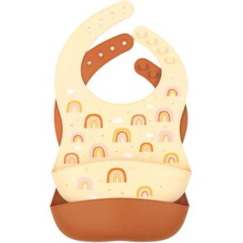 A Little Lovely Company - комплект от два силиконови лигавника - дъга