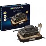 Revell 3D пъзел Revell - Tiger I, Германски танк, 200 части (R00252)