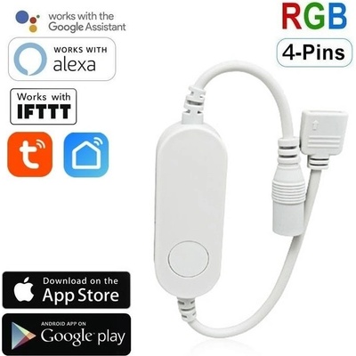TUYA WiFi Dálkový IR ovladač k RGB LED pásku AS-WF-LS