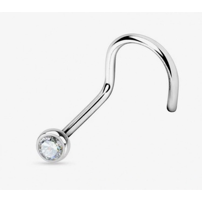 Prosperk náušnice piercing do nosu zahnutý S5151 – Zbozi.Blesk.cz
