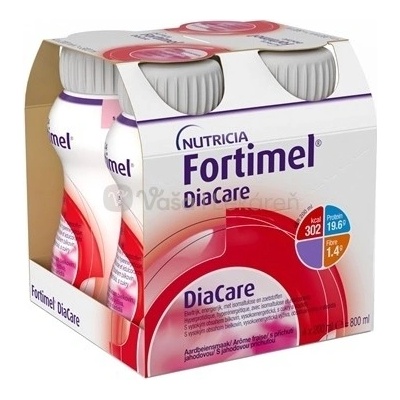 Fortimel DiaCare 4x200 ml nutričný nápoj