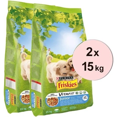 Friskies Dog Junior 2 x 15 kg