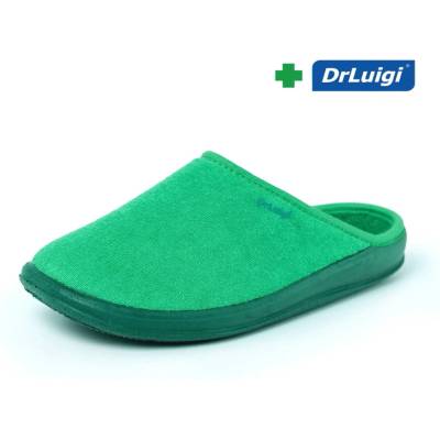 DRLUIGI zdravotné papuče zelené PU-01-01-TF Zelená