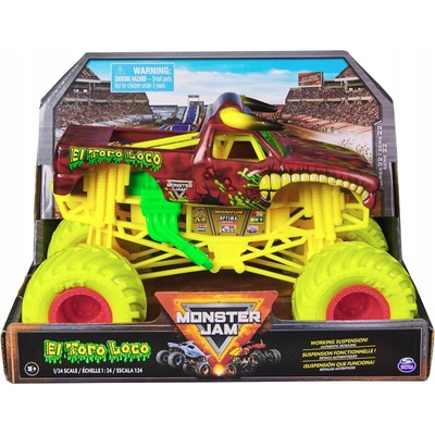 MONSTER JAM zberateľský kovový model Monster Truck Grave Digger assort 1:24