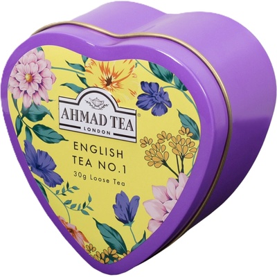 Ahmad Tea Heart Caddy English Tea No.1 sypaný 30 g