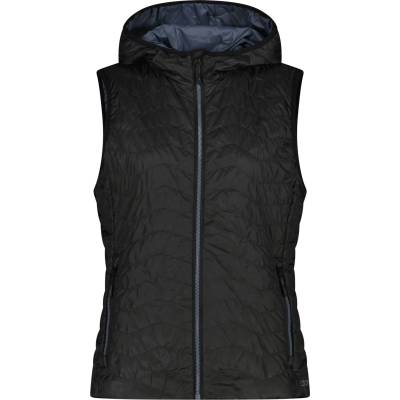 CMP Дамски синтетичен елек CMP Women's Vest Fix Hood Synthetic vest - Nero - размер 46 (EU) (132-1623-0417)