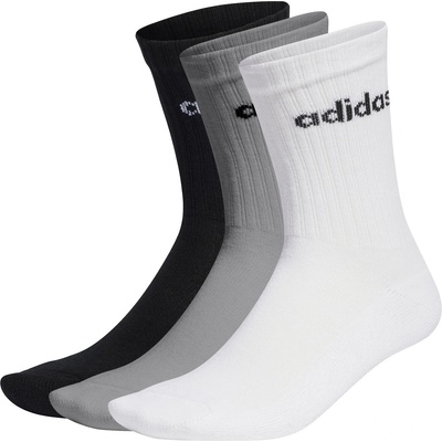 adidas Чорапи Adidas Half-Cushioned Crew 3 Pack Socks - Gry/Blk/Wht