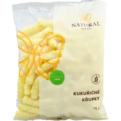 Natural Jihlava Křupky kukuřičné bez lepku Natural 75 g