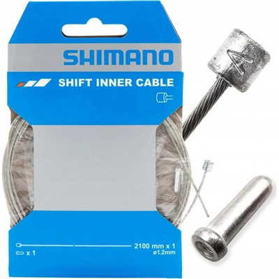 Shimano radiace lanko originál nerez 1,2x2100 mm
