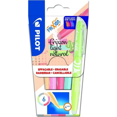 Pilot 4139 FriXion Light Natural Colors 6S