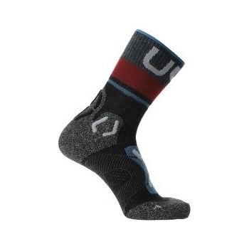 UYN ponožky Man Trekking One Merino Socks Anthracite/Blue