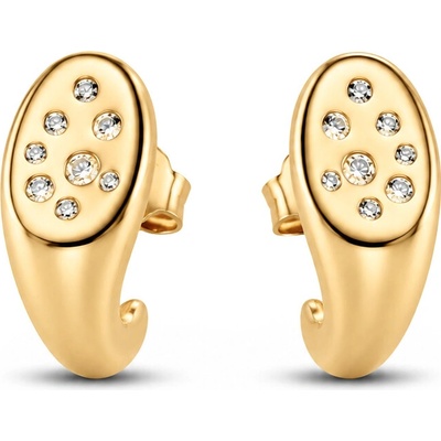 Pandora Pozlacené pecky se zirkony Essence Shine 264661C01