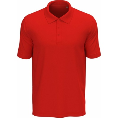Stedman Lux Polo scarlet red