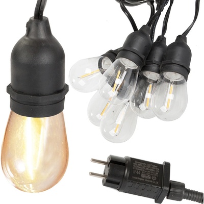 Verk 12300 Svetelná reťaz záhradná 10 LED 10m