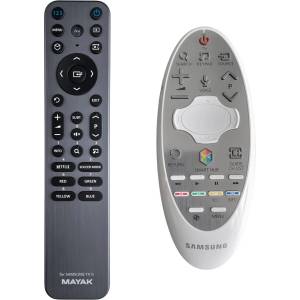 GENERAL Samsung bn59-01182f - метално подсветено съвместимо дистанционно управление mayak, без voice и магически функции (bn59-01182f) Дистанционно