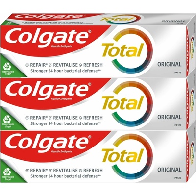 Colgate Total Original 3 x 75 ml