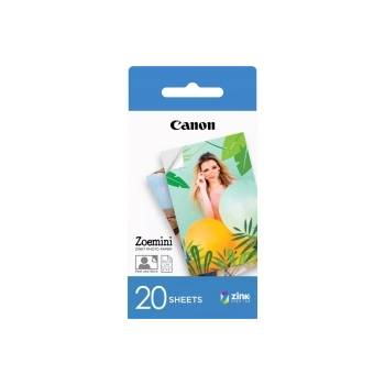 Canon Zink Paper ZP-203020S 20 Sheets (5 x 7.6 cm) for Zoemini Portable Printer (3214C002AB)