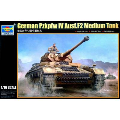 Trumpeter Panzerkampf wagen IV Ausf.F2w/ full interior kit 1:16