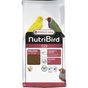  NutriBird C19 пелети за канари и финки - 3кг
