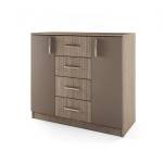 Bogdan Furniture I Скрин Mod 3004, Мока/Лате