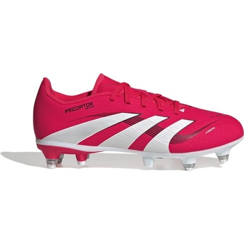 Image 1 of adidas Юношески футболни бутонки Adidas Predator League Juniors Soft Ground Football Boots - Red/White