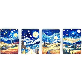 Тефтер 7, 5/10, 5 с калъф и лепка 1500-21