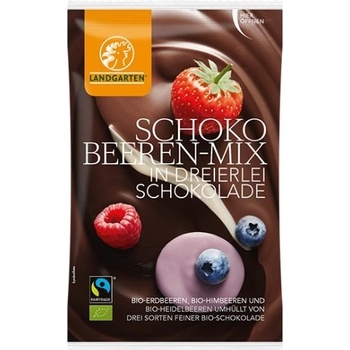 Landgarten bio lesné plody v třídruhové čokoláde 50 g