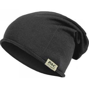 P. A. C P. A. C. Зимна шапка (beanie) P. A. C. Nature Merin 100% Recycled Merino Beanie - Black - размер One Size (204-9410-0111)