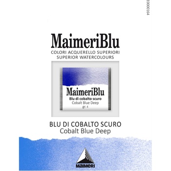 Maimeri Blu Акварелна боя Cobalt Blue Deep 374 1, 5 ml 1 бр (M1607374)