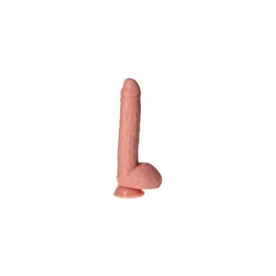 Italian Cock 13 XXL dildo so semenníkmi