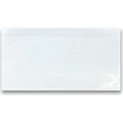 Transportná obálka, DL s potlačou "Documents Enclosed", vnútorná šírka 240 mm, dĺžka 110 mm, transparentná, v balení 1000 ks