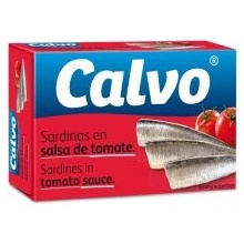 Calvo Sardinky v rajčatové omáčce 120 g