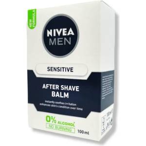 Nivea афтършейв балсам, Sensitive, 100мл
